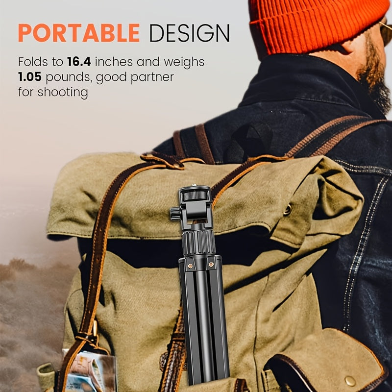 71 Inch Cell Phone Tripod And Selfie Stick, Expandable Cell Phone Tripod Mount, Universal Cell Phone Clip And 180 Degree Swivel, Easy To Carry, Compatible With Cell Phones, Camera Ring Lights
